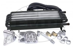 Oil Cooler Kit, 8 Pass 1/2" Barbed