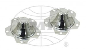 Center Cap Chrome, Pair