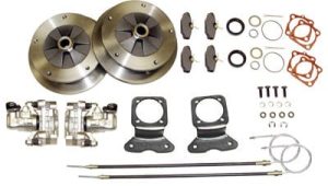 Disc Brake Kit, Zero Off-Set Rear w/ E-Brake 68/72 I.R.S