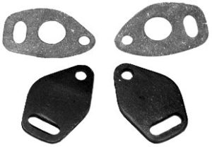 Block-Offs, Heat Riser W/Gaskets, Pair