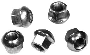 Lug Nuts, 14mm Porsche Type (5)