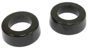 Spring Plate Grommets, Round 1 7/8ID Black Pair
