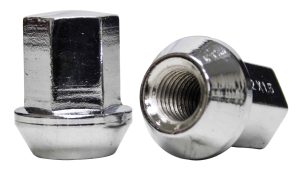 Lug Nuts, Steel Chrome, 12mm (5)