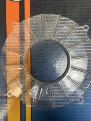 Backing Plate, Finned Clear