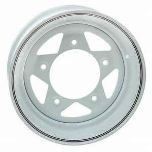 Rim White Spoke 5 Lug 8" Wide