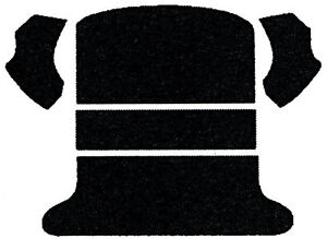 Carpet Kit, Cargo, 5 Piece 65-72, Black