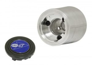 Steering Wheel Adapter Boss Kit, Polished Billet Aluminum, Fits Type 1 & Ghia 1960-1974
