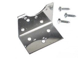 Fuel Pressure Regulator Mounting Bracket, Chrome