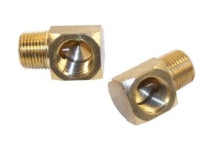 Fitting 90 Degree 3/8" Male With 3/8" Female, 2 Pack