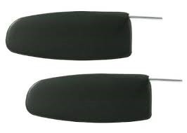 Sunvisors Black 58-64 Sedan/Convertible